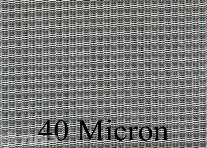 50x250 netwerk 40 Micronroestvrij staal Mesh For Filter Free Sample