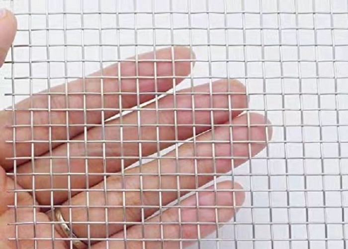 5X5 Netwerk van de roestvrij staaldraad t-304/316 0.5m - 3m Breedte Duidelijk Weefsel
