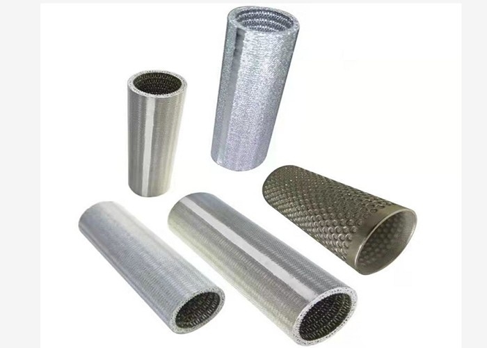 De Gesinterde Draad Erkend Mesh Filters ISO9001 van de slijtageweerstand Roestvrij staal