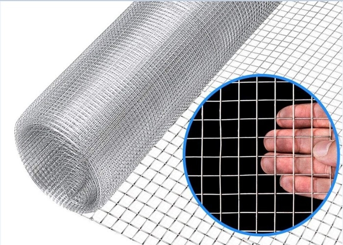 316 Roestvrij staal Gelast Draadnetwerk 30m die Lengte 1/2 ″ x1/2 ″ voor Bescherming openen